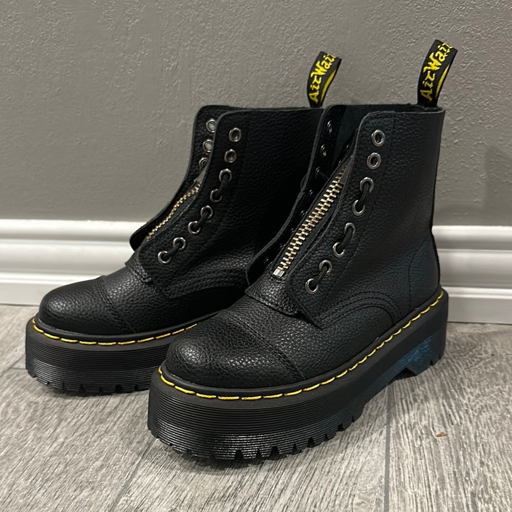 Black Platform Boots Dr Martens